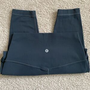 lululemon align leggings, size 4 charcoal